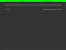 Tablet Screenshot of cricketshoes.com